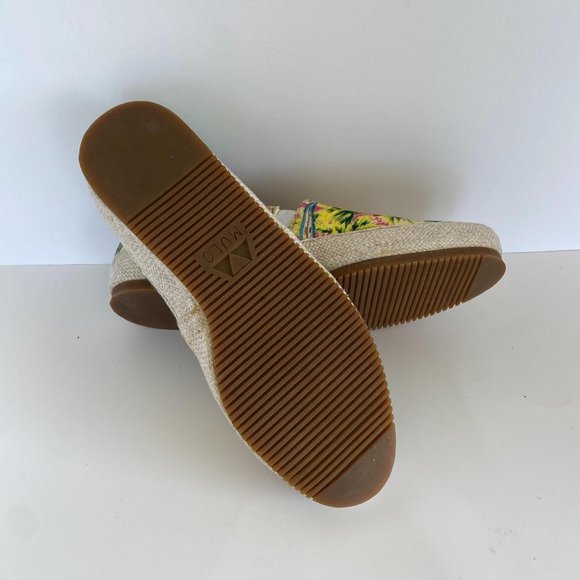Mulo For Hentsch Man Tropical Printed Canvas Slip On Shoe Size US 7 - Picture 2 of 8